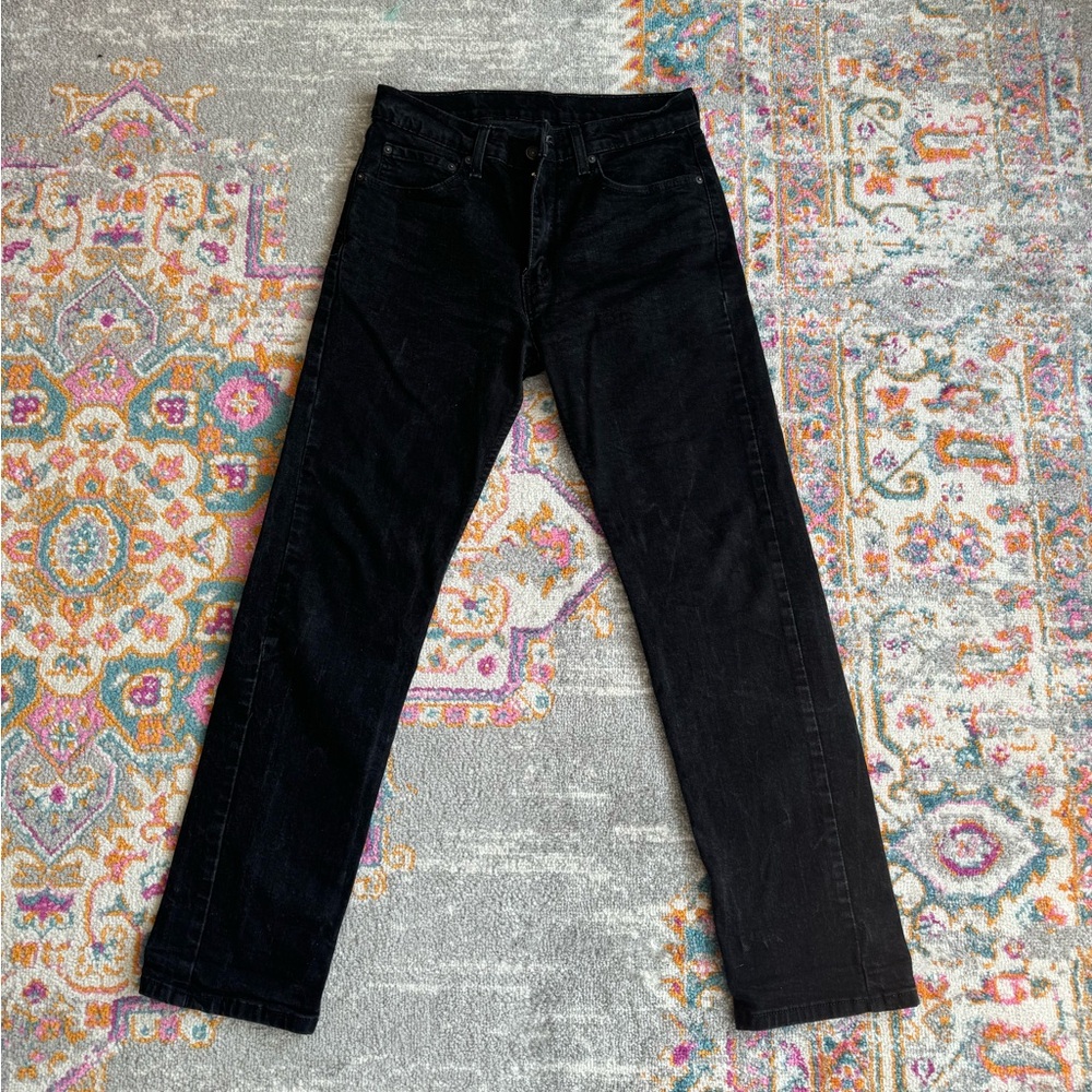 LEVIS BLACK DENIM